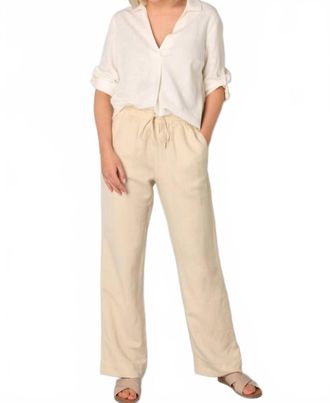 Yest Womens Merel Essential Bottoms In Soft Sand