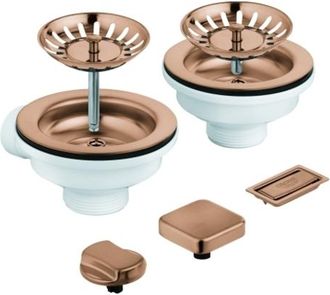 GROHE Juego De Desag&uuml;e Grohe, Con Exc&eacute;ntrica, Para Fregaderos De Cocina