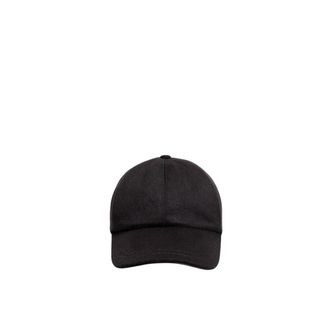 PESERICO Visor Cap - Heren - Petten - Zwart - ONE Size - Wol - Accessoires