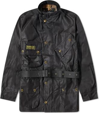 Barbour International Original Jacket - Heren - Zomerjassen - Blauw - L - Katoen - Jassen