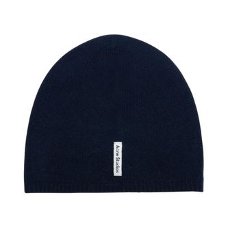 Acne Studios Fitted Beanie - unisex - Acne Studios - Accessories - Blue - ONE SIZE - Accessories