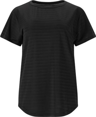 Whistler Skylon Striped S/S Tee Funktionsshirt f&uuml;r Damen | schwarz
