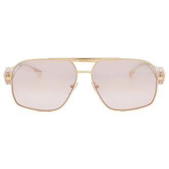 Versace Pink Mirror Navigator Mens Sunglasses VE2269 10027E 62