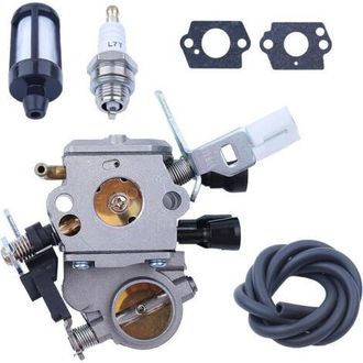 OEM Kit De Carburador, Carburador Adefol, Filtro De Aire, Buj&iacute;a Y Manguera De Combustible, Repuestos Para Motosierras Stihl Ms171, Ms181, Ms211