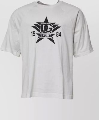 Dolce & Gabbana cotton graphic short sleeve t-shirt