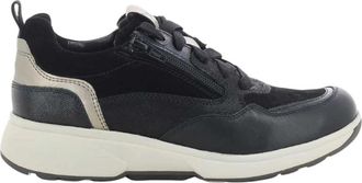 Xsensible Grenoble W4 Sneakers - Dames - Sneakers - Zwart - 41 EU - Leer - Schoenen
