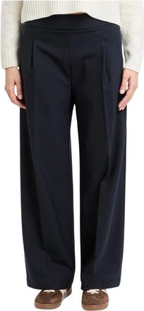 Semicouture Donna, Pantaloni, Blu, L, new