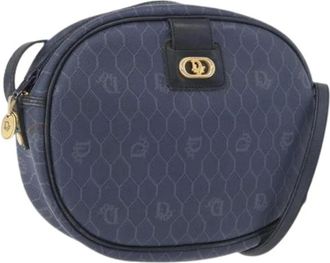 Dior Pre-owned Cross Body Bags, female, Blue, Size: ONE SIZE Pre-owned Vintage Shoulder Bag