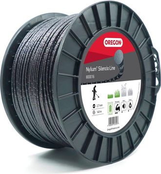 Oregon Scientific Oregon - Hilo De Desbrozadora Redondo Trenzado Nylium Silencio Negro &Oslash;2.7mm/140m 800016