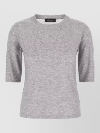 Fabiana Filippi knitted top straight fit ribbed cuffs hem sequins