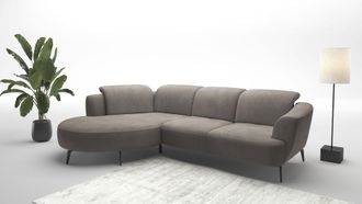 Sit&more Ecksofa »Zoe« ink.Sitztiefenverstellung, wahlweise mit Kopfteilverstellung