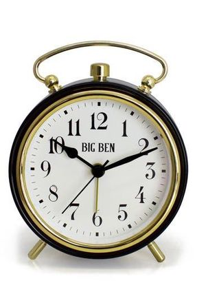Westclox Big Ben Classic Top Handle Alarm Clock in Black at Nordstrom Rack