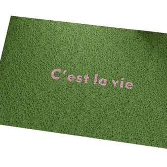 OEM Felpudo De Bucle, Alfombra Antideslizante Para Suelo, Verde, 40 X 60 Cm