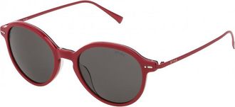 Sting Womens SST007510TA6 51 Sunglasses - Dark Red - One Size