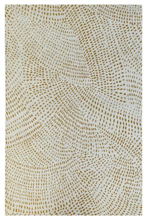 Novatrend Alfombra moderna de tejido plano blanca 200x280 cm