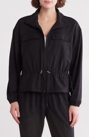 Apana Spirit Cargo Jacket in Rich Black at Nordstrom Rack, Size X-Large