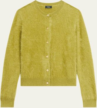 Theory Brushed Cashmere Cardigan