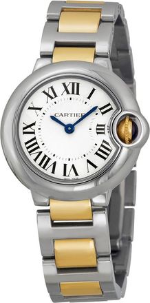 Cartier Pre-owned Cartier Ballon Bleu Silver Dial Ladies Watch W69007Z3