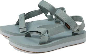 Teva Womens Midform Universal Sandal, Color Wrought Iron/Pearl Blue, Size: 6 UK