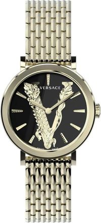 Versace Virtus Barocca - Dames - Accessoires - Geel - Maat: ONE Size Leer