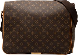 Louis Vuitton Pre-owned Womens Monogram Abbesses - Brown Textile - One Size