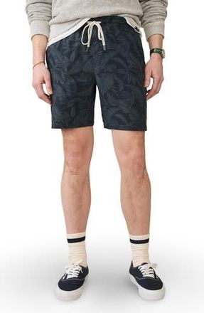 Faherty Shorelite Swim Trunks in Graphite Black Leaves at Nordstrom Rack, Size Xx-Large