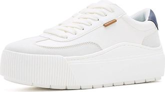 Dr. Scholls Time Most Womens Shoes White Grey : 9.5 M, Faux Leather