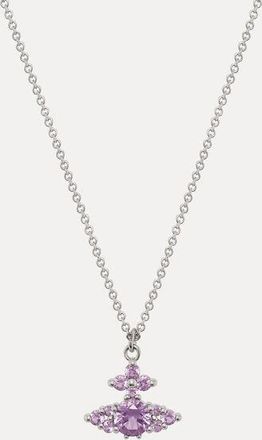 Vivienne Westwood Feodorita Pendant Necklace Platinum-lavender-cz Platinum-lavender-cz Women