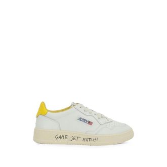Autry Medalist Perforated Leather Sneakers