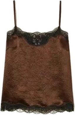 Twinset Sleeveless Tops - Dames - Tops zonder mouwen - Bruin - M - Tops