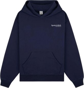 Sporty & Rich Mujer, Sudaderas, Azul, Talla: M