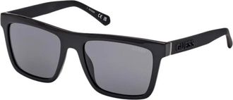Guess Square Zonnebrillen - Heren - Zonnebrillen - Zwart - 55 MM - Accessoires