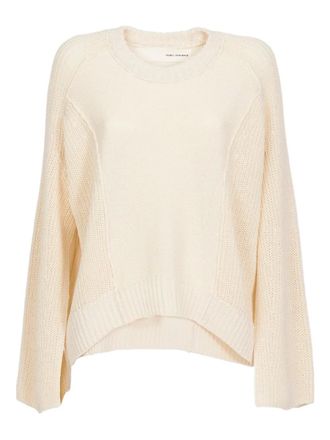 Isabel Benenato boxy sweater - Beige