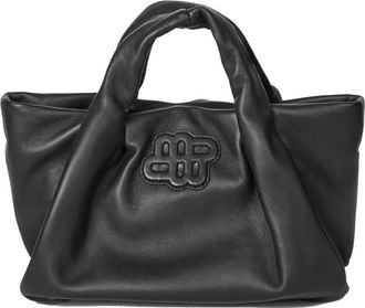 Munthe Lixia Handtas - Dames - Handtassen - Zwart - ONE Size - Leer - Tassen