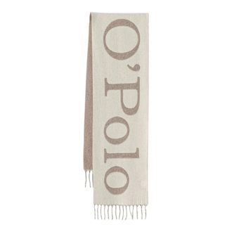 Marc O'Polo Wollen sjaal van alpaca - Dames - Accessoires - Beige - Maat: ONE Size Wol