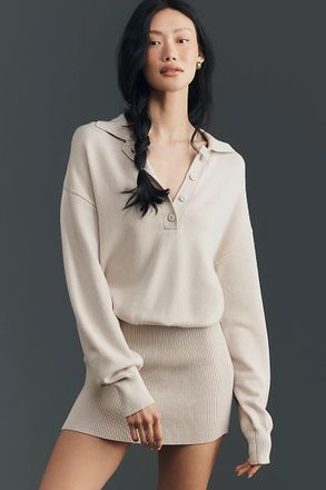 SER.O.YA Lilly Long-Sleeve Mini Dress