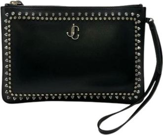 Jimmy Choo London Clutch bag Pre-owned - - Pre-owned - Uomo - Nero - ONE SIZE