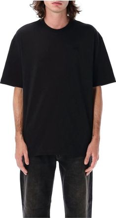 Diesel Zwarte T-Boggy-Megoval-D T-Shirt Aw 25 - Heren - T-shirts - Zwart - L - Katoen - Tops