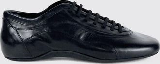 Dries Van Noten Sneakers low top in pelle di vitello liscia con suola in gomma
