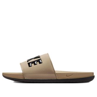 Nike Offcourt Slides Khaki Black BQ4639-204