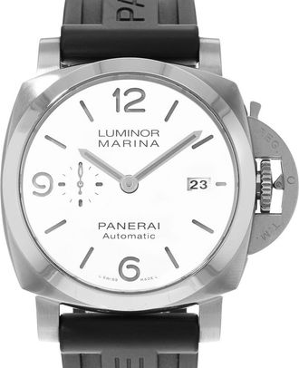 Officine Panerai Pre-owned Panerai Luminor White Dial Mens Watch PAM 01314