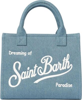 MC2 Saint Barth Borsa Vanity Medium - - Bags - Donna - Blu - ONE SIZE
