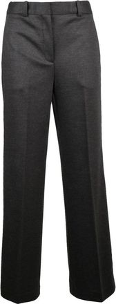 Circolo 1901 Broeken, Dames, Bruin, XS, Wol, Wijde broek