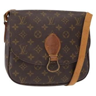 Louis Vuitton Pre-owned Vintage Canvas Cross Body Tas - Dames - Pre-owned - Bruin - Maat: ONE Size