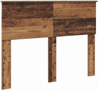 vidaXL Headboard with Headboard Old Wood 120 cm Engineered wood vidaXL