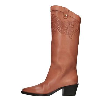 Maisons Skorpios Sienna Cordoba Boot - Dames - Cowboylaarzen - Bruin - 40 EU - Leer - Schoenen