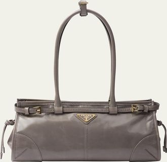 Prada Bonnie Medium Leather Shoulder Bag