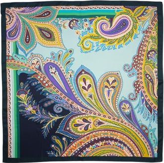 Echo Parlor Paisley Square in Navy at Nordstrom