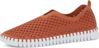 Ilse Jacobsen Tulip 139 Perforated Slip-On Sneaker in Light Brick at Nordstrom, Size 10Us