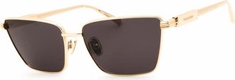 Ferragamo Grey Cat Eye Ladies Sunglasses SF331S 738 59